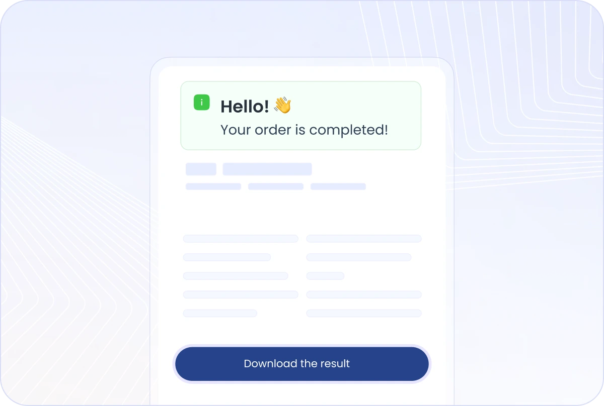 Receive & review your paper